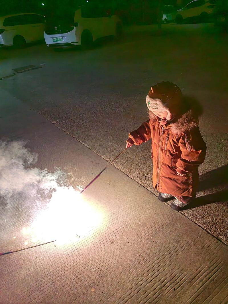 查看违章监控照片／幼儿园放鞭炮